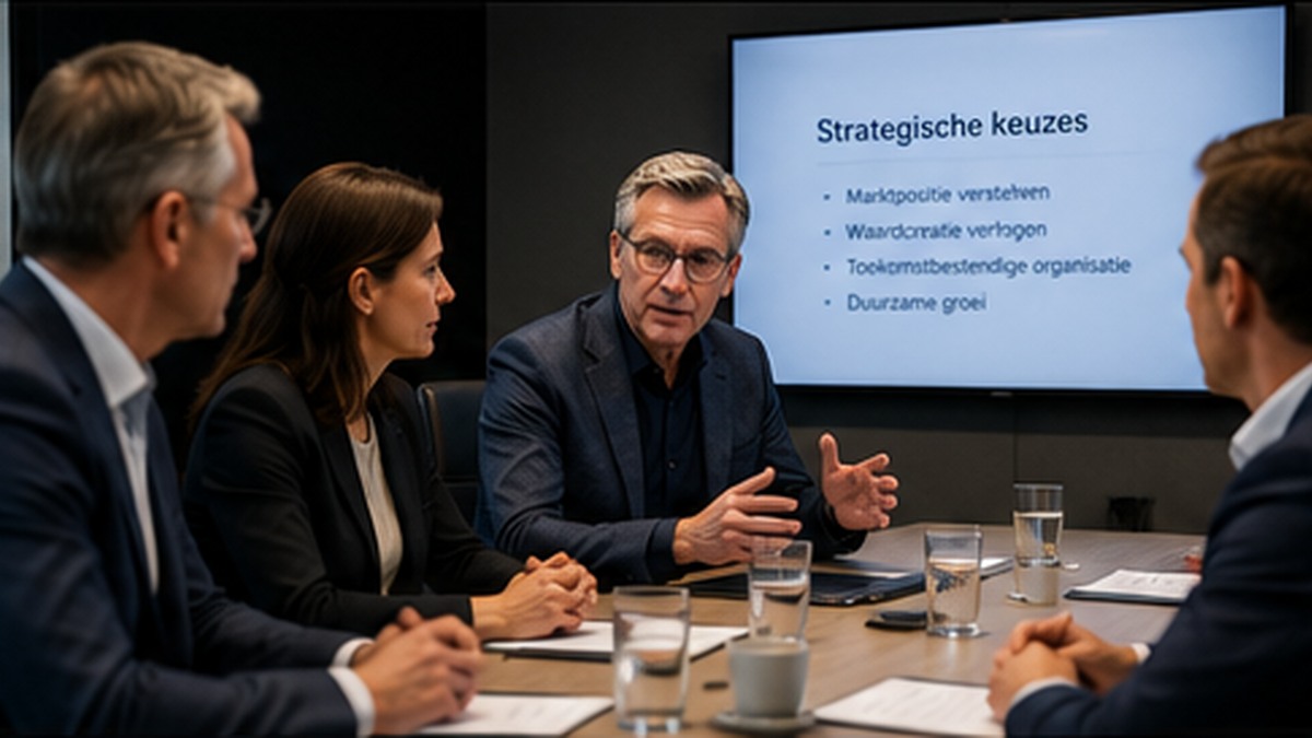 Bestuurders in strategisch overleg